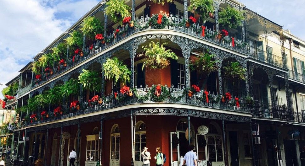 Bourbon Street, Louisiana, USA